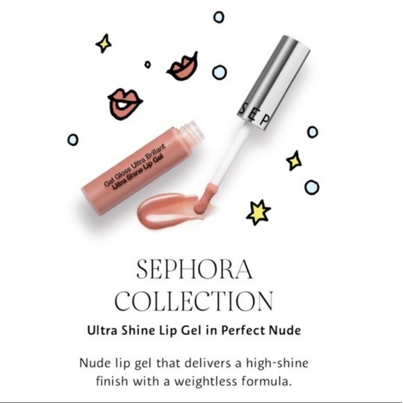 Sephora Mini Ultra Shine Lip Gel Perfect Nude 👄 - Picture 4 of 4